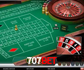 Blackjack na 707bet